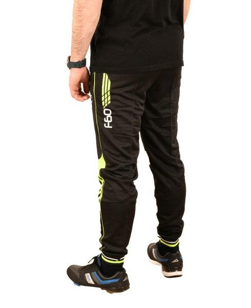 Pantaloni de trening negru cu verde Sport